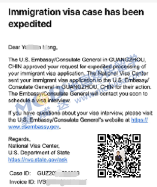 美国亲属移民加急签证是可以操作的